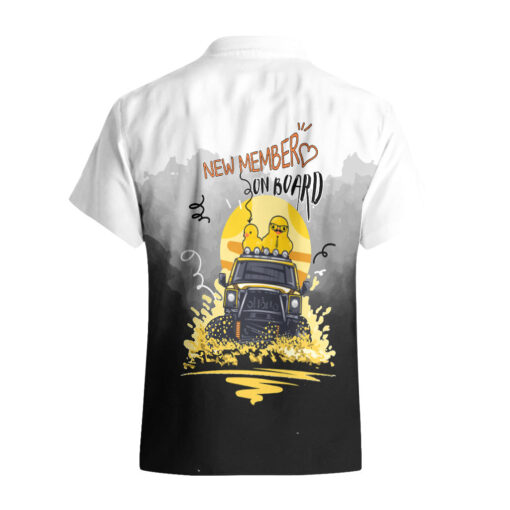 Chemise hawaïenne Papa Jeep nouveau canard sur Jeep – Image 3