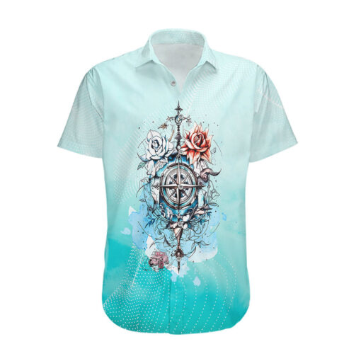 Chemise hawaïenne fille Jeep compas floral – Image 2