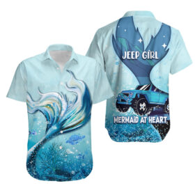 Chemise hawaïenne fille Jeep sirène dans l’âme