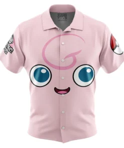 Chemise hawaïenne Visage Rondoudou Pokémon