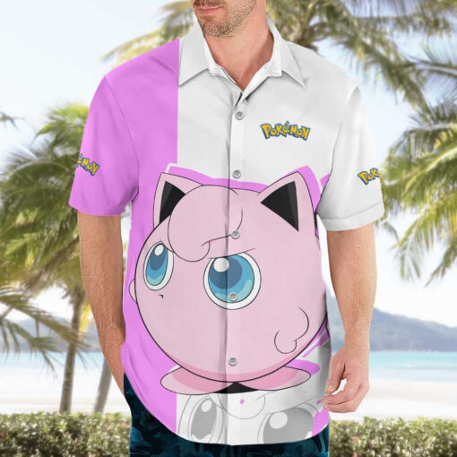 Chemise hawaïenne Jigglypuff Pokémon Anime – Image 3