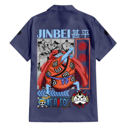 Chemise hawaïenne Jinbei One Piece Anime – Image 2
