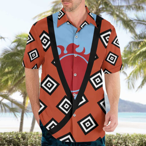 Chemise hawaïenne Jinbei One Piece uniforme Anime – Image 3