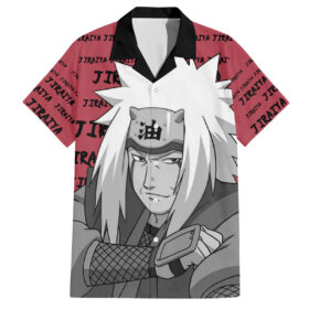 Chemise hawaïenne Jiraya style manga