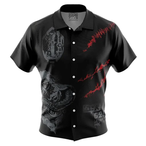 Chemise hawaïenne Tatouage Johnny Silverhand Cyberpunk
