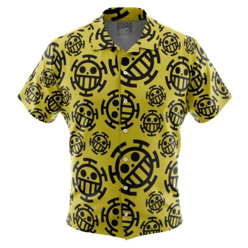 Chemise hawaïenne Jolly Roger pirate