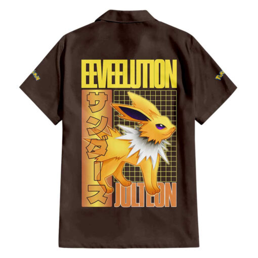Chemise hawaïenne Voltali Pokémon Anime – Image 2
