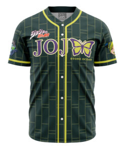Maillot de baseball Jolyne Cujoh Stone Ocean JoJo’s Bizarre Adventure