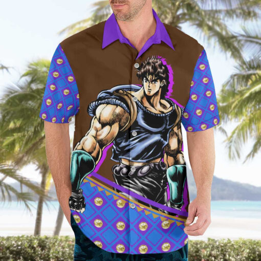 Chemise hawaïenne Jonathan Joestar JoJo’s Bizarre Adventure Anime – Image 3