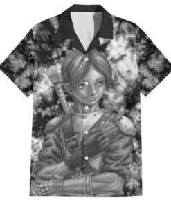 Chemise hawaïenne Judeau Berserk style grunge