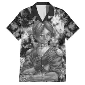 Chemise hawaïenne Judeau Berserk style grunge