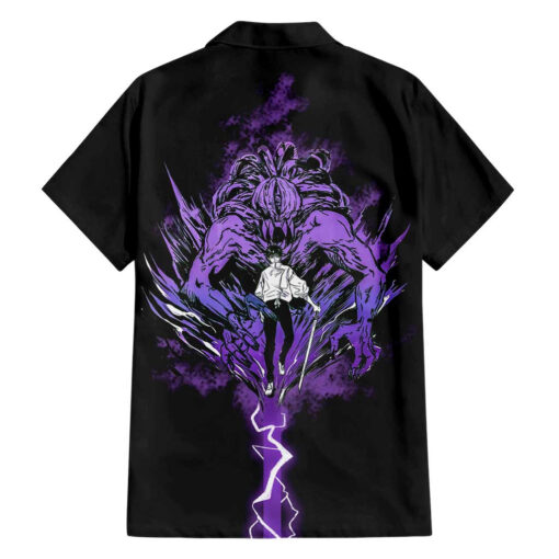 Chemise hawaïenne Yuta Okkotsu & Rika Jujutsu Kaisen Anime – Image 2