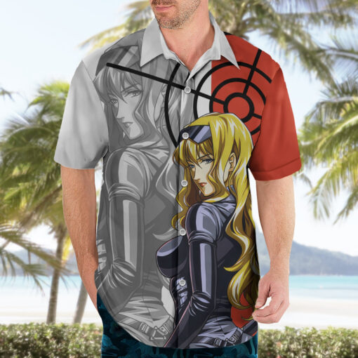 Chemise hawaïenne Julia Cowboy Bebop Anime – Image 3