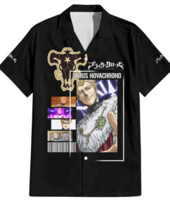 Chemise hawaïenne Julius Novachrono Black Clover Anime