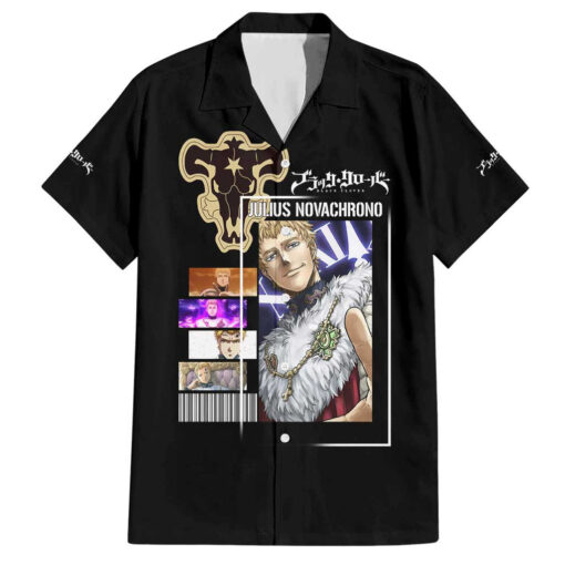 Chemise hawaïenne Julius Novachrono Black Clover Anime