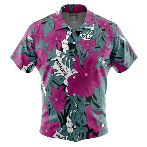 Chemise hawaïenne Dennis Nedry Jurassic Park