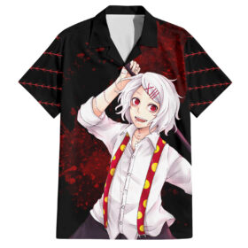 Chemise hawaïenne Juuzou Suzuya Tokyo Ghoul style grunge