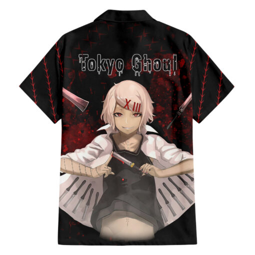Chemise hawaïenne Juuzou Suzuya Tokyo Ghoul style grunge – Image 2