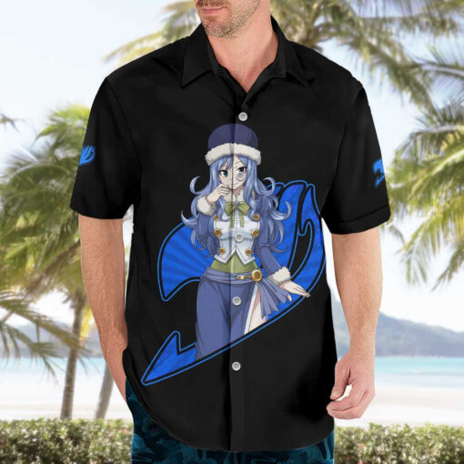Chemise hawaïenne Juvia Lockser Fairy Tail Anime – Image 3