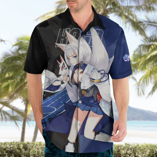Chemise hawaïenne Kaga Azur Lane jeu Anime – Image 3