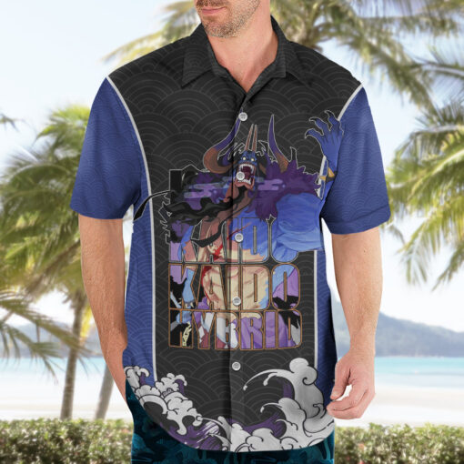 Chemise hawaïenne Kaido hybride One Piece Japon Anime – Image 3