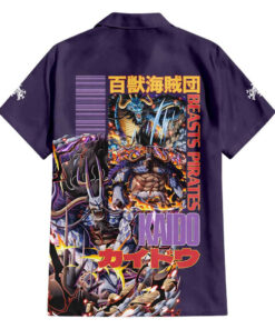 Chemise hawaïenne Kaido One Piece Anime V2