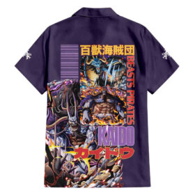 Chemise hawaïenne Kaido One Piece Anime V2