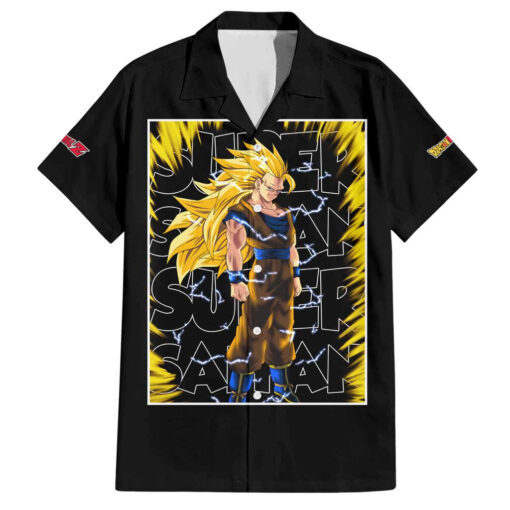 Chemise hawaïenne Kakarot Goku SSJ Dragon Ball Anime