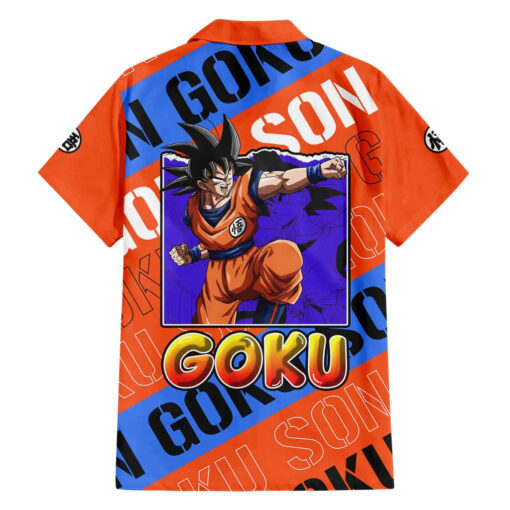 Chemise hawaïenne Kakarot Son Goku Dragon Ball Z Anime – Image 2