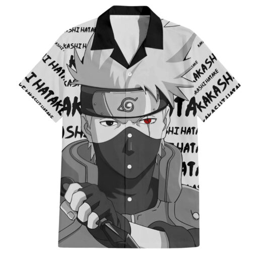 Chemise hawaïenne Kakashi Hatake style manga Anime