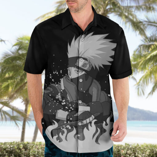 Chemise hawaïenne Kakashi Hatake Naruto – Image 3