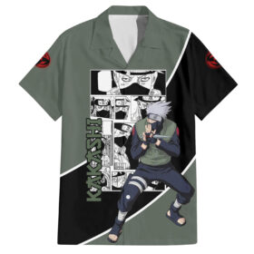 Chemise hawaïenne Kakashi Naruto Manga Mix Anime