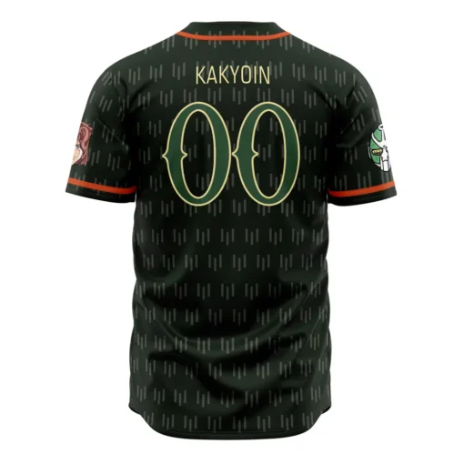 Maillot de baseball Kakyoin Hierophant Green JoJo’s Bizarre Adventure – Image 2