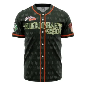 Maillot de baseball Kakyoin Hierophant Green JoJo’s Bizarre Adventure