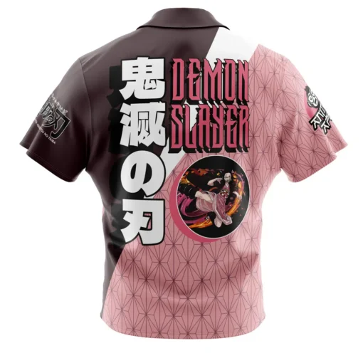 Chemise hawaïenne Kamado Nezuko L’Attaque des Titans – Image 2