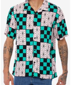 Chemise hawaïenne motifs Kamado