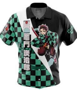Chemise hawaïenne Kamado Tanjiro Haori Demon Slayer
