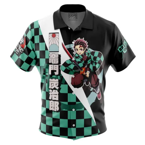Chemise hawaïenne Kamado Tanjiro Haori Demon Slayer