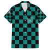Chemise hawaïenne Tanjiro Kamado Haori Demon Slayer Anime