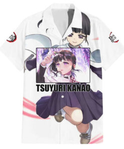 Chemise hawaïenne Kanao Demon Slayer Anime