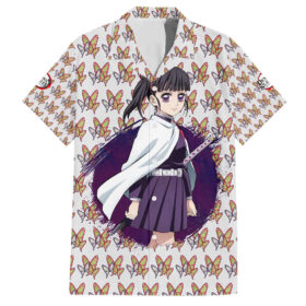 Chemise hawaïenne Kanao Tsuyuri Demon Slayer Anime