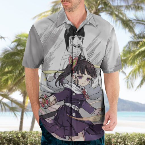 Chemise hawaïenne Kanao Tsuyuri Demon Slayer classique – Image 3