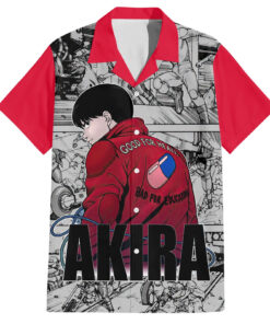 Chemise hawaïenne Kaneda Akira style manga