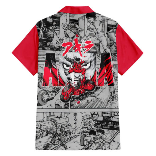 Chemise hawaïenne Kaneda Akira style manga – Image 2