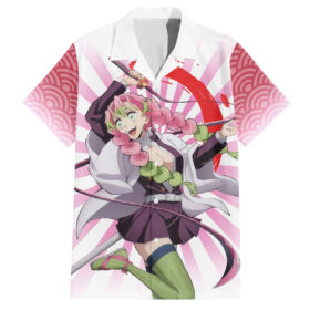 Chemise hawaïenne Mitsuri Kanroji Demon Slayer