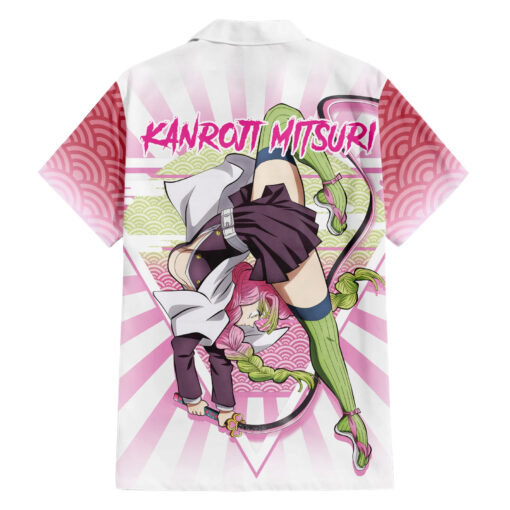 Chemise hawaïenne Mitsuri Kanroji Demon Slayer – Image 2