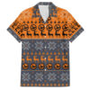 Chemise hawaïenne Karasuno Haikyuu Noël Mix Anime