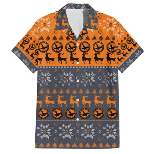 Chemise hawaïenne Karasuno Haikyuu Noël Mix Anime