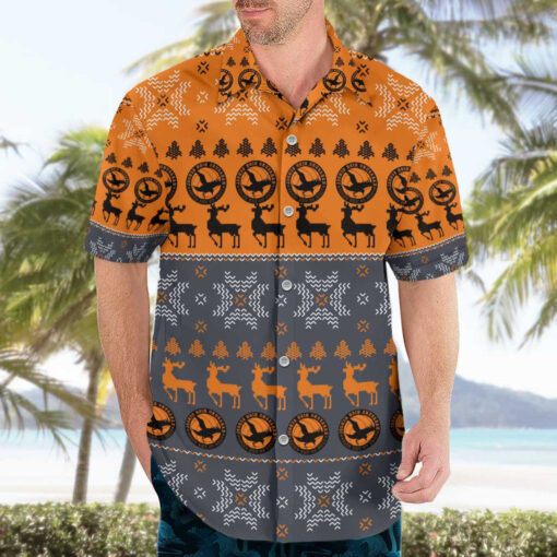 Chemise hawaïenne Karasuno Haikyuu Noël Mix Anime – Image 3