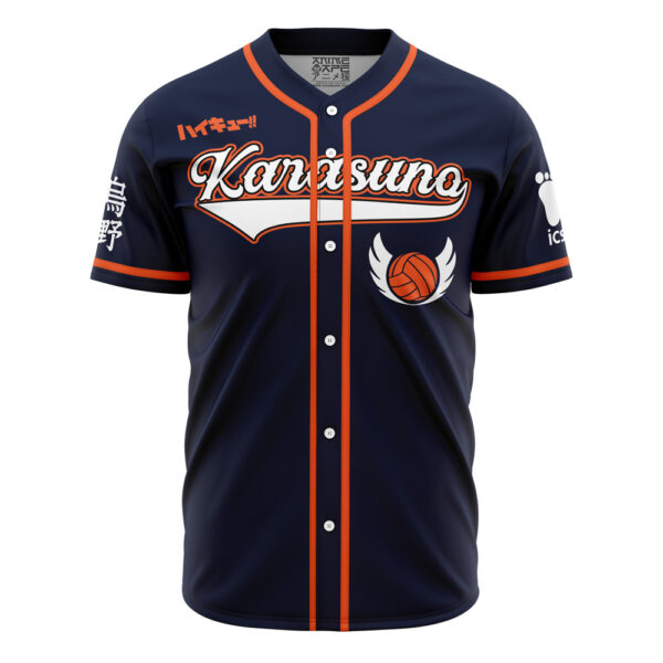 Maillot de baseball Karasuno Hinata Haikyuu
